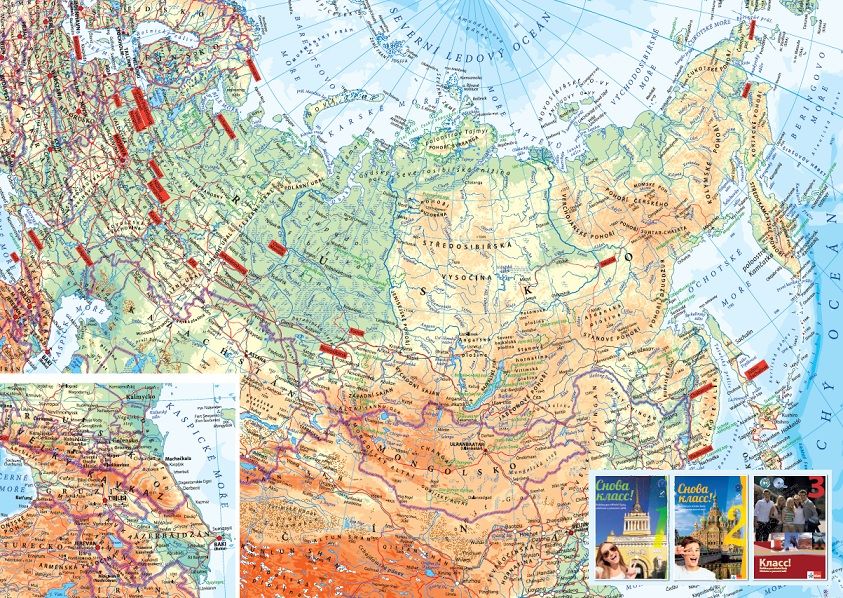 Snova Klass! – Mapa Ruska