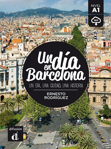 Un día en Barcelona (A1) – Libro + MP3 descargable