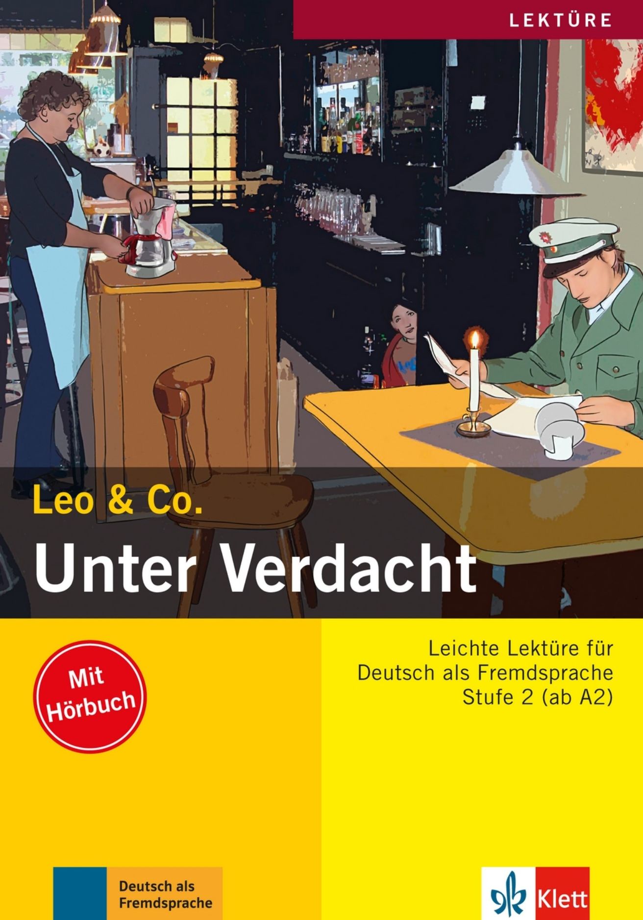 Unter Verdacht! (A2) – Buch + Audio CD