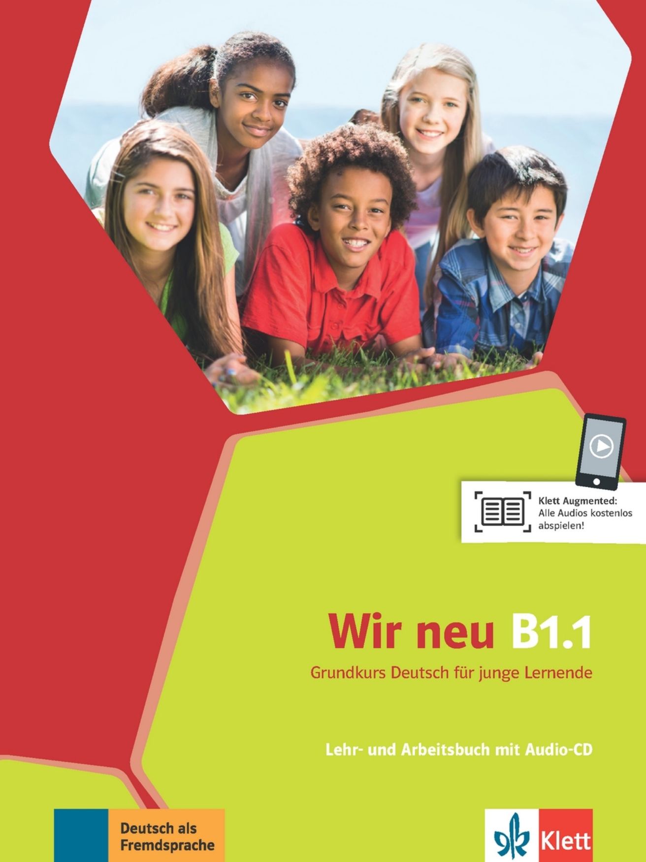 Wir neu B1.1 – Lehrbuch/Arbeitsbuch + MP3 allango.net (monolingvní vydání)
