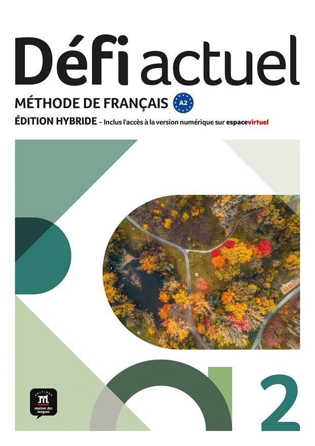 Défi actuel 2 (A2) – Édition hybride Livre de l'éleve + Espacevirtuel (12 mois)