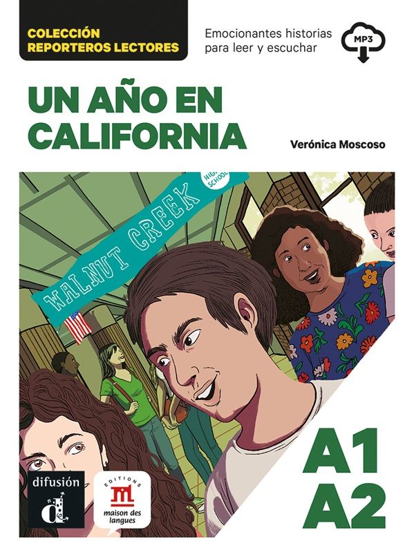 Un ano en California (A1-A2) – Libro + MP3 descargable