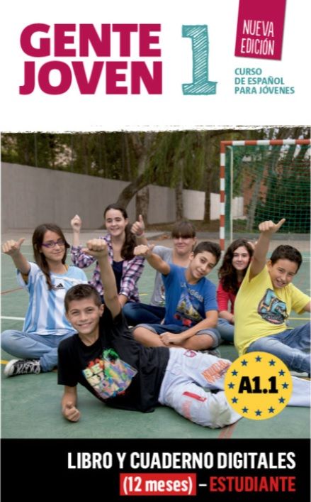 Gente Joven 1 Nueva Ed. (A1.1) – Libro/Cuaderno digitales – Estudiante (12 meses)