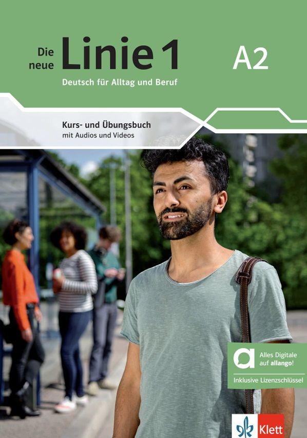 Die neue Linie 1 - 2 (A2) – Hybride Ausgabe – Kurs./Übungsbuch + MP3/Video allango.net + Lizenz (24 Monate)