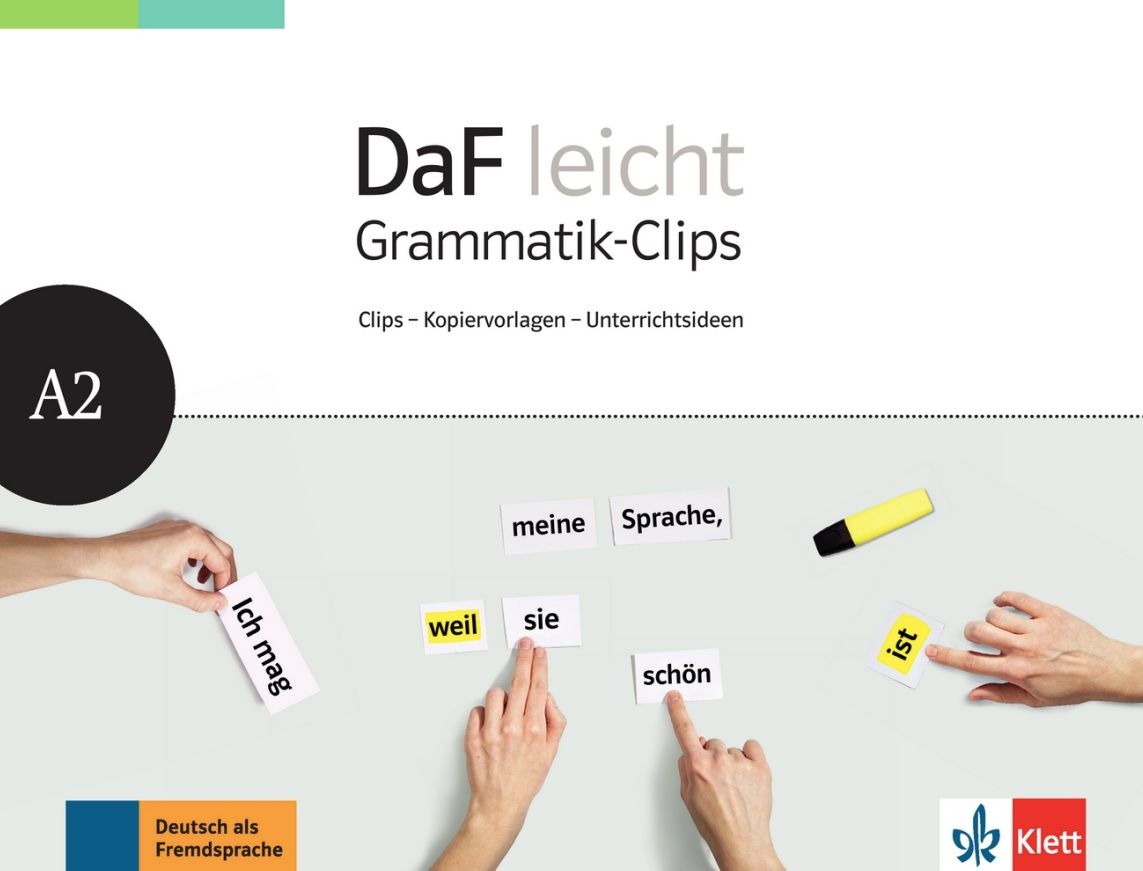 DaF leicht A2 – Heft + Grammatik-Clips