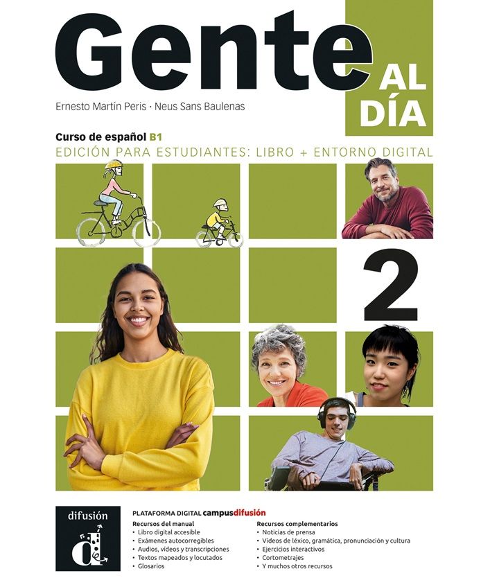 Gente al día 2 (B1) – Edición híbrida Libro + Campus (12 meses)