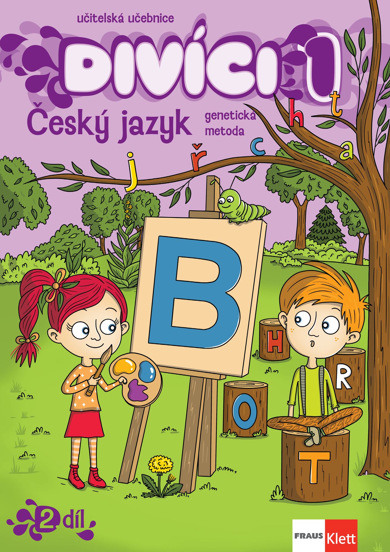 Divíci 1 – Český jazyk GEN – učitelská učebnice 2. díl [tištěná]