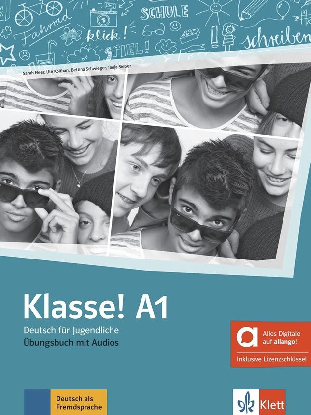 Klasse! 1 (A1) – Hybride Ausgabe – Übungsbuch + MP3 allango.net + Lizenz (24 Monate)