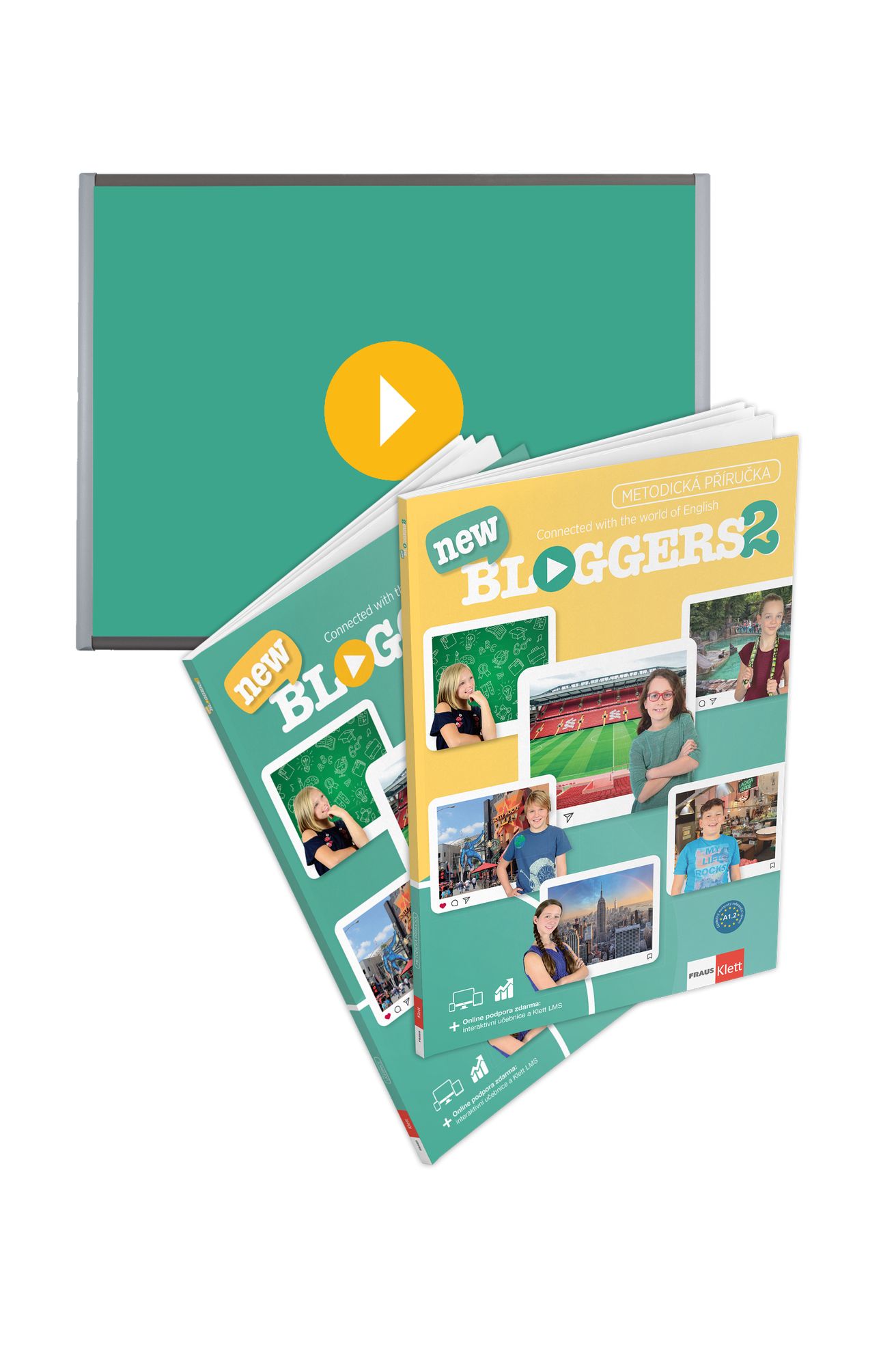Bloggers new 2 (A1.2) – učitelská licence – učebnice a prac. sešit (platnost 14 měsíců)