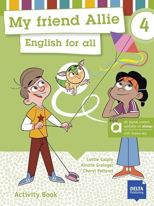 My Friend Allie 4 (A1.2) – Hybrid Edition – Activity Book + MP3 allango.net + License (24 Months)