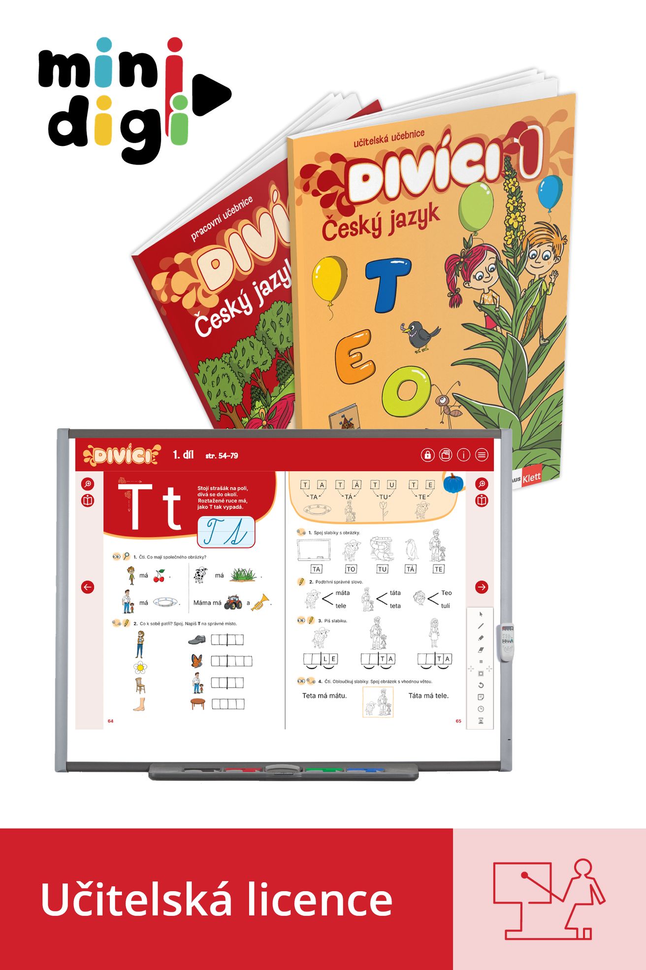 Divíci 1 – Český jazyk A/S – učitelská licence (platnost 14 měsíců)