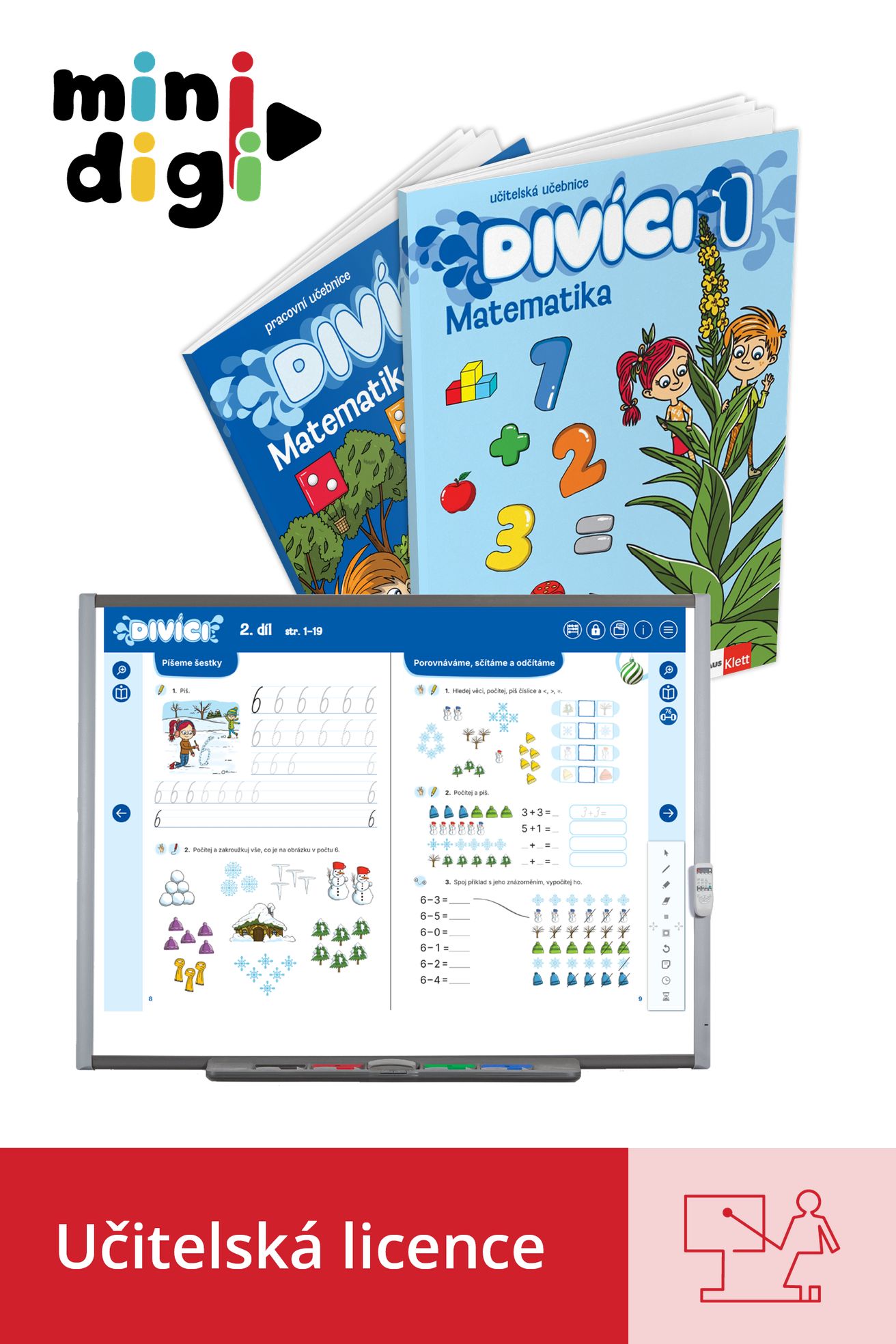 Divíci 1 – Matematika – učitelská licence (platnost 14 měsíců)