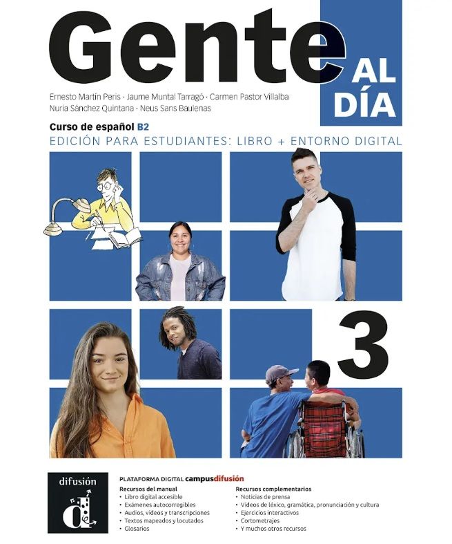 Gente al día 3 (B2) – Edición híbrida Libro + Campus (12 meses)