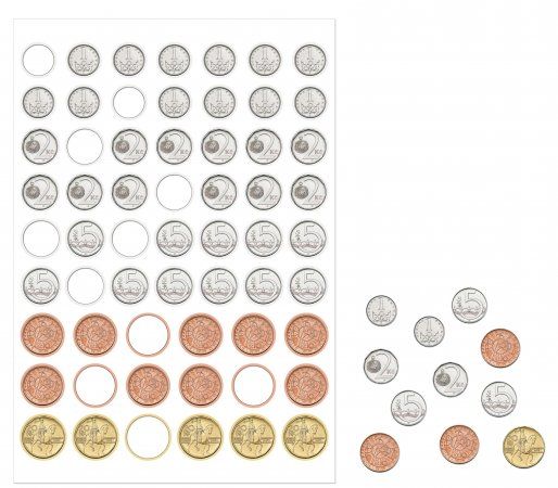 Matematika se Čtyřlístkem 1 – sada příloh – Peníze