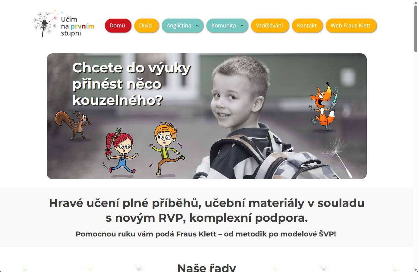 Učím na prvním stupni