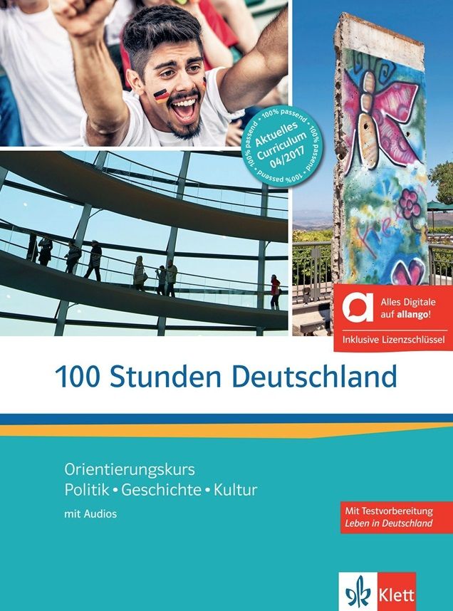 100 Stunden Deutschland (A2-B1) – Hybride Ausgabe – Kurs./Übungsbuch + MP3 allango.net + Lizenz (24 Monate)