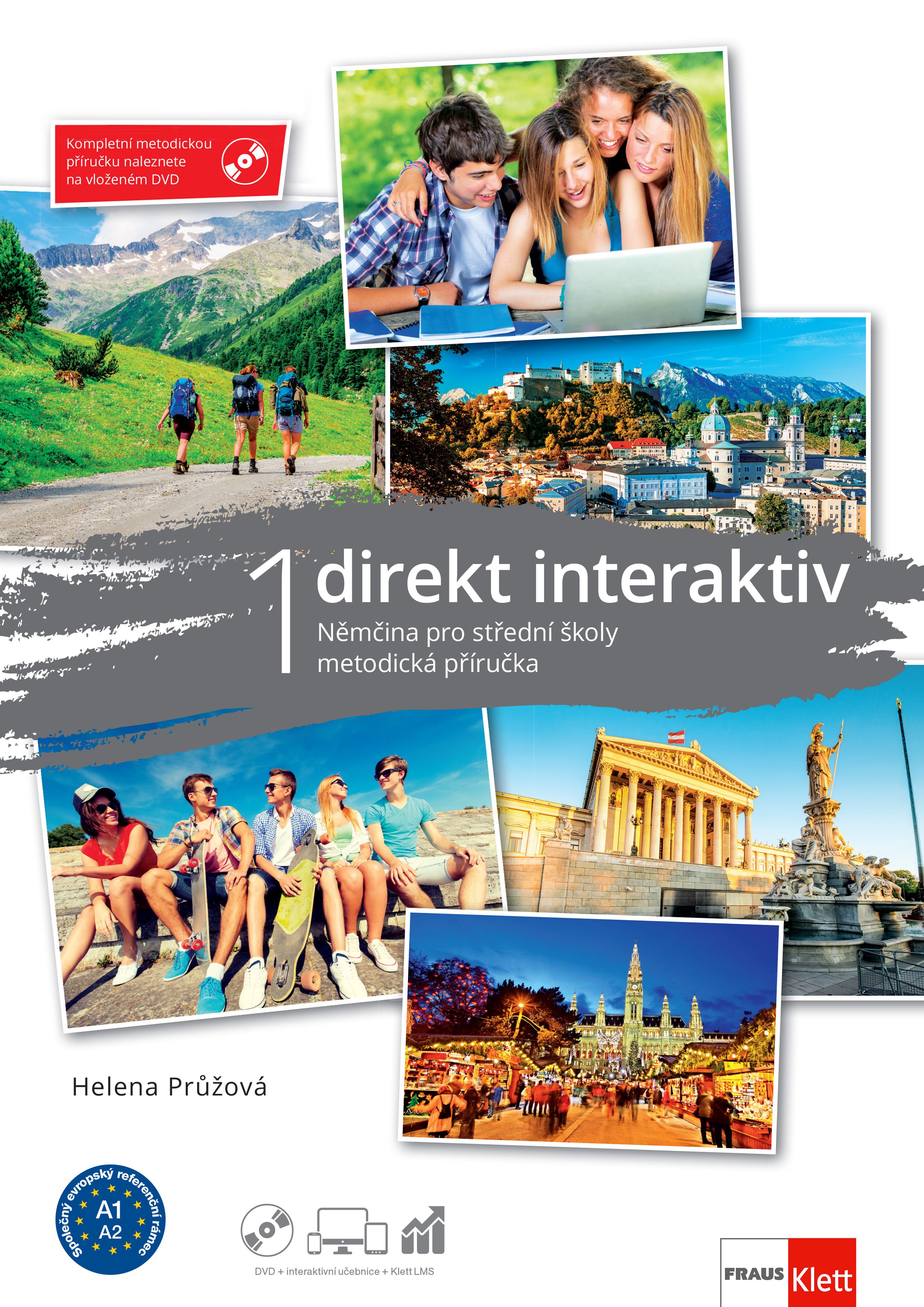 Direkt interaktiv 1 (A1-A2) – metodická příručka + DVD + učitelská licence (platnost 24 měsíců)