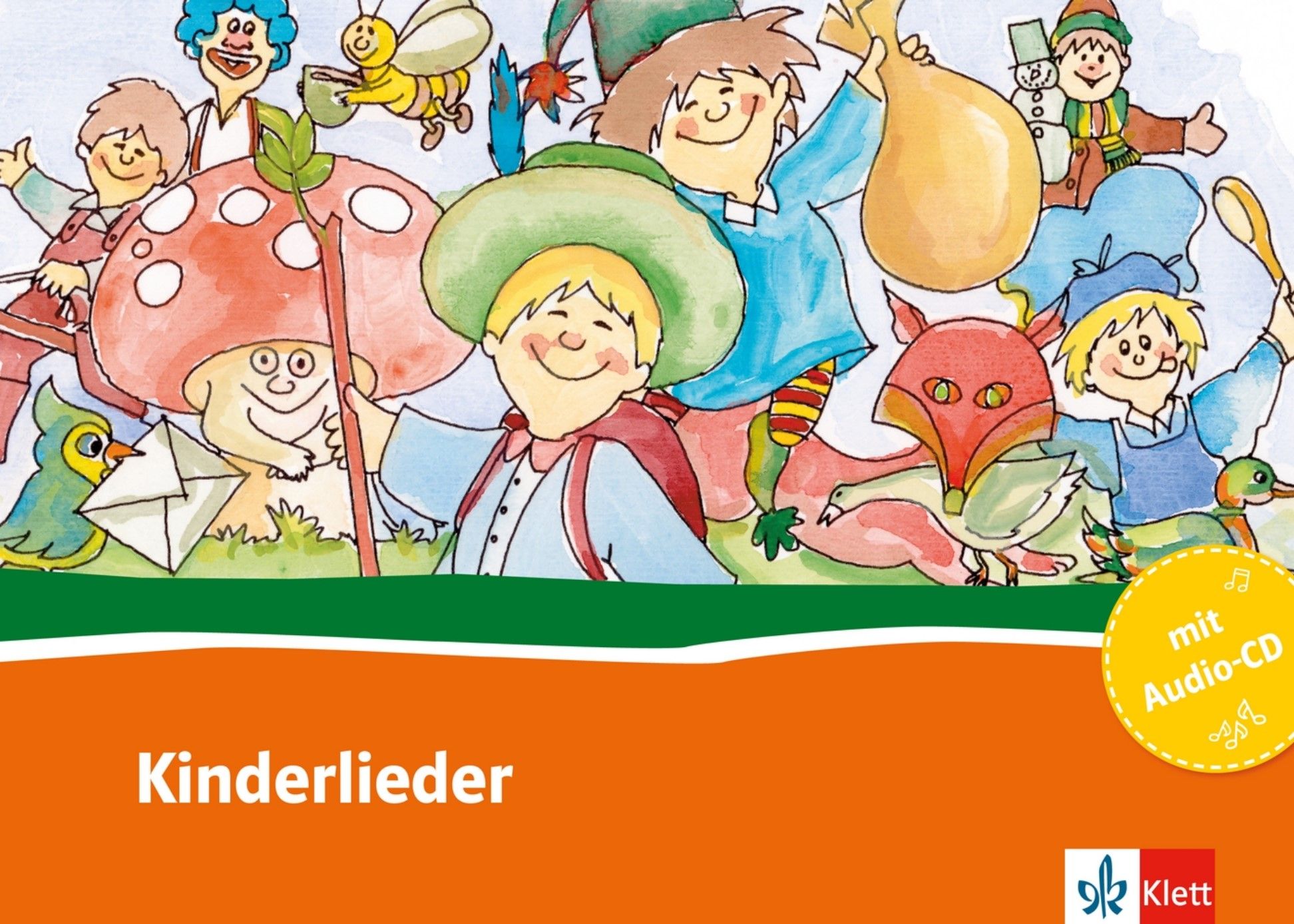Kinderlieder – Buch + miniAudio CD