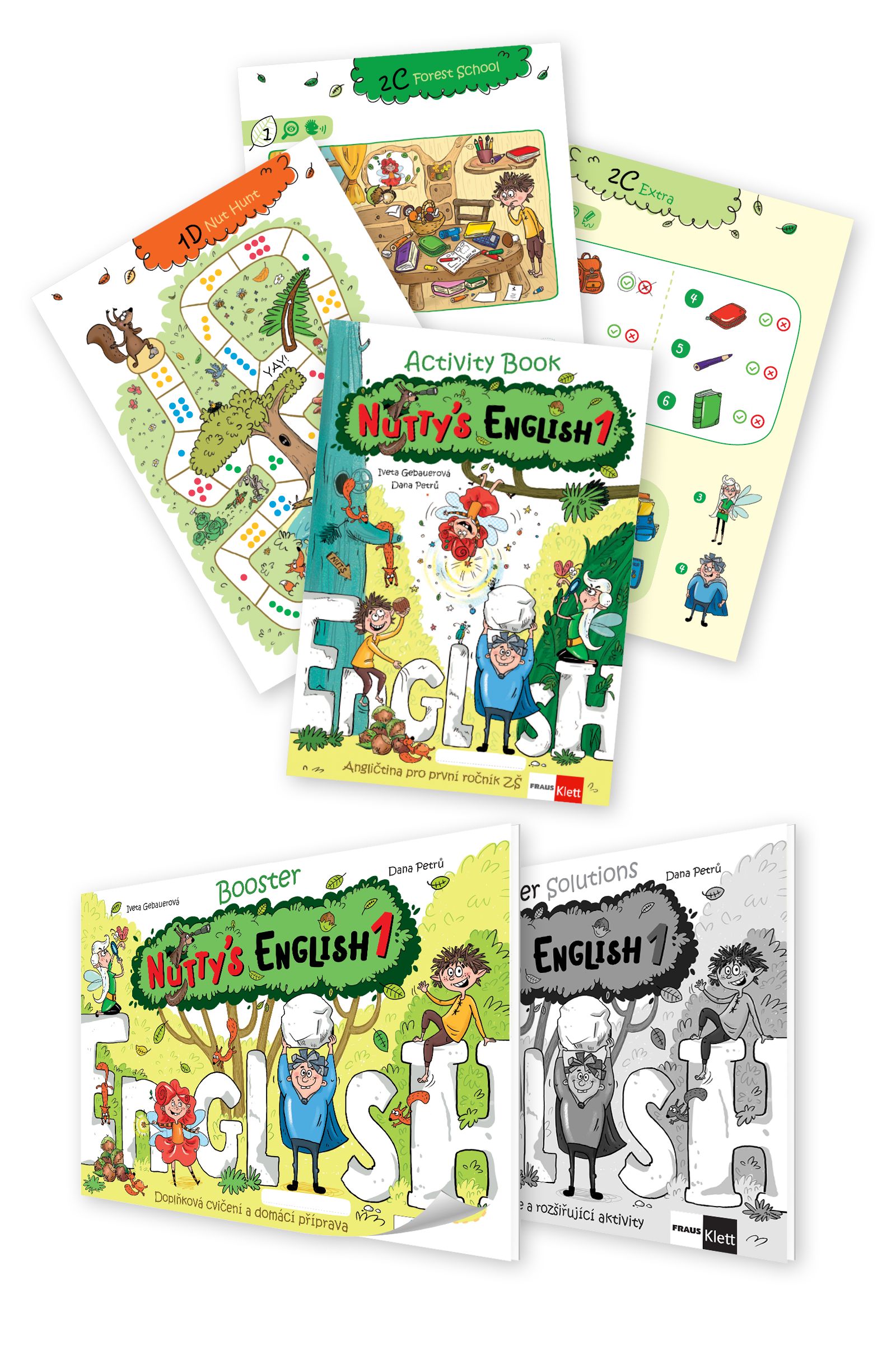 Nutty´s English 1 – žákovský balíček