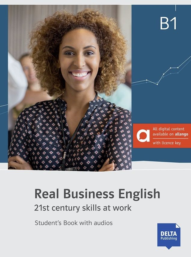 Real Business English B1 – Hybrid Edition – Student’s Book + MP3 allango.net + License (24 Months)