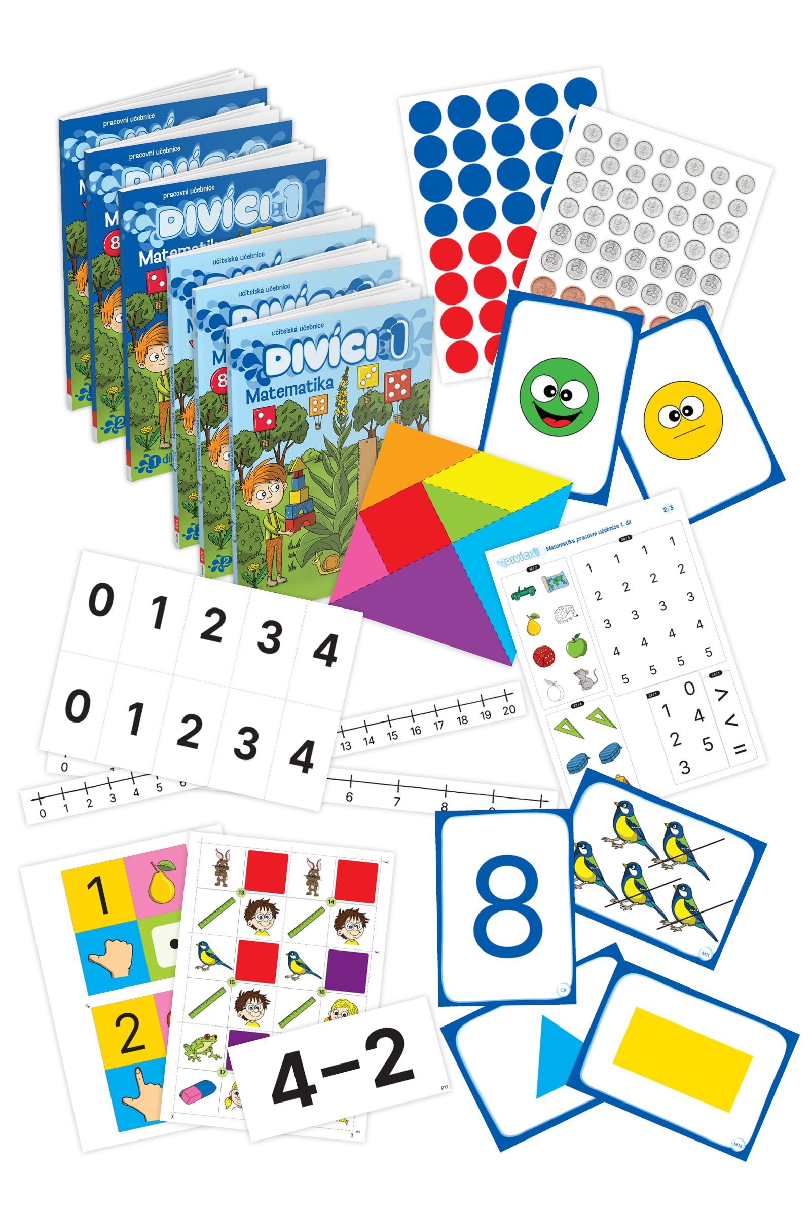 Divíci 1 – rozšířený učitelský balíček – Matematika