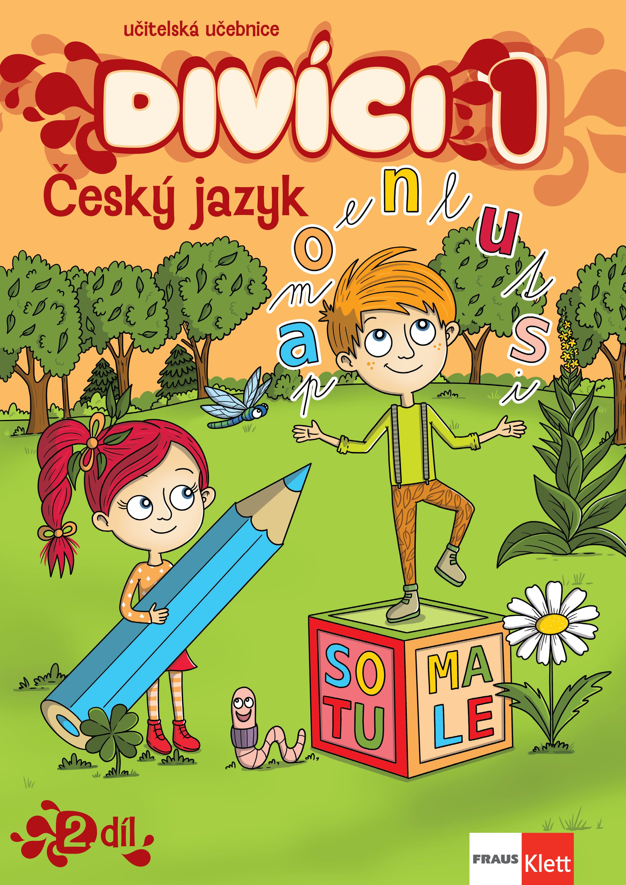 Divíci 1 – Český jazyk A/S – učitelská učebnice 2. díl [tištěná]