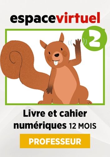 Tadam! 2 – Livre/Cahier numériques – Professeur (12 mois)