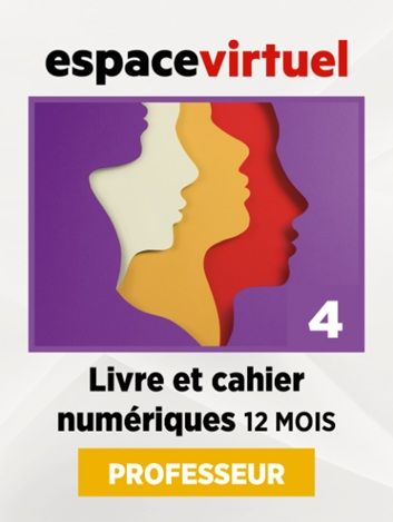 Pret-a-parler 4 (B2) – Livre/Cahier numériques – Professeur (12 mois)