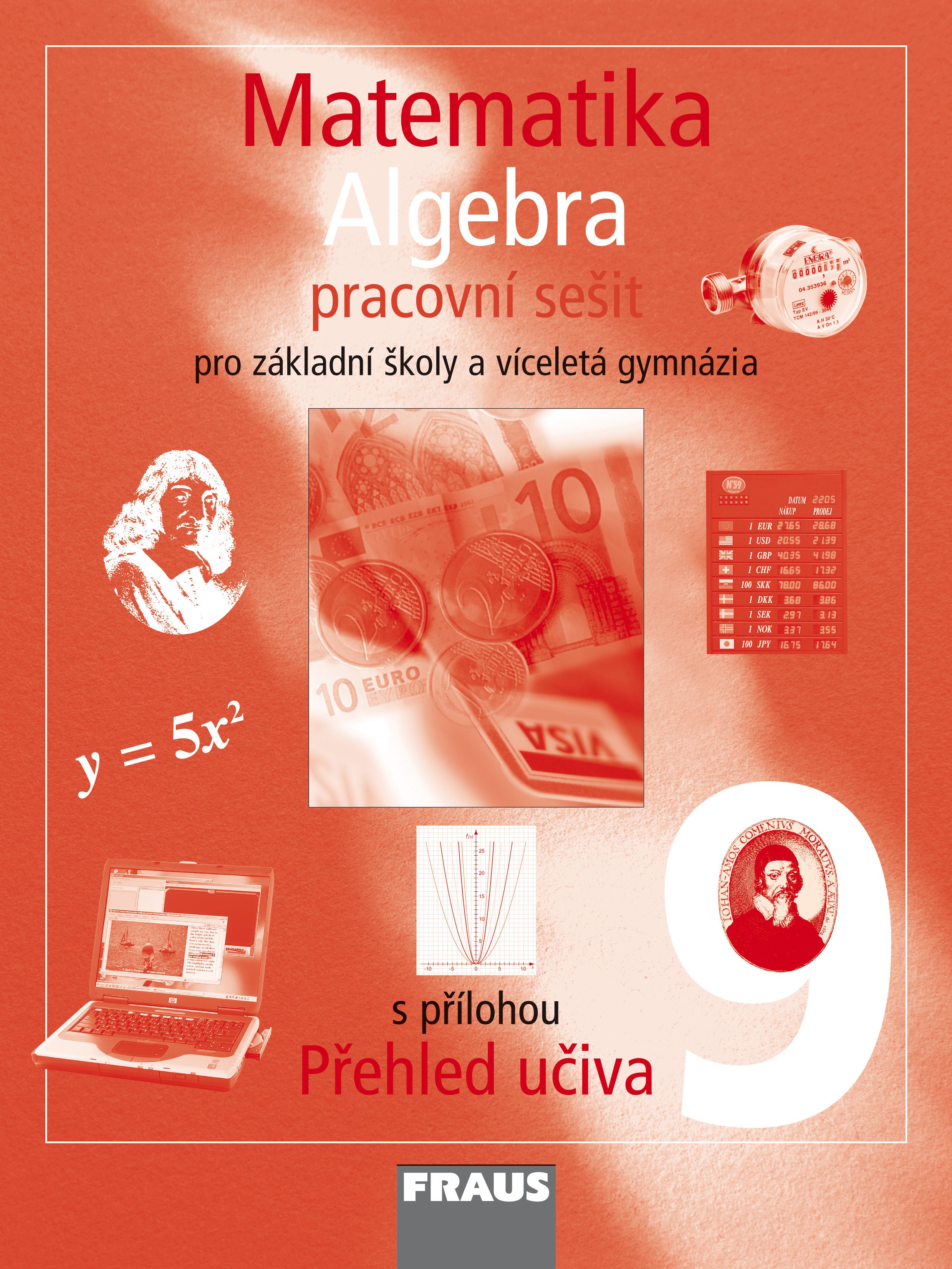 Matematika 9 Algebra – černobílý pracovní sešit