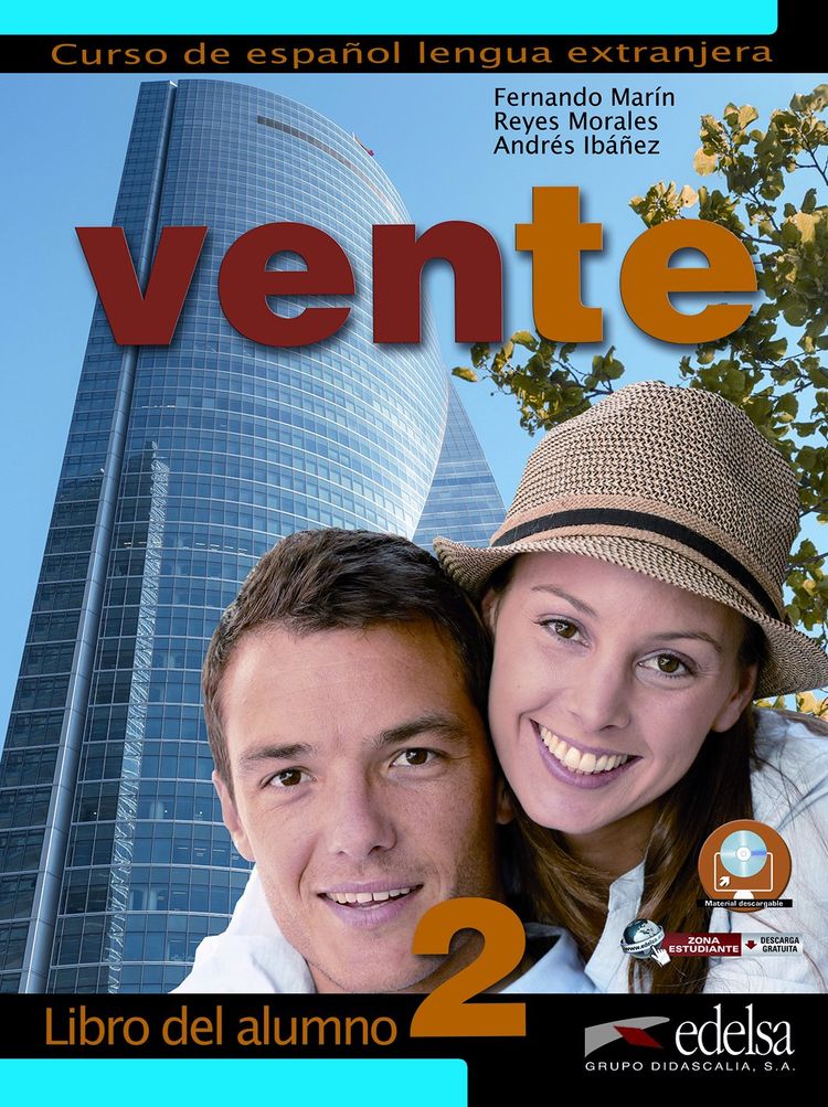 Vente 2 (B1+) – Libro del alumno + MP3 descargable