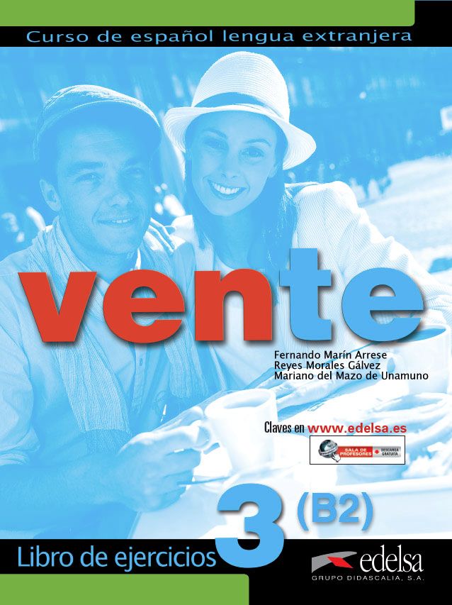 Vente 3 (B2) – Libro de ejercicios + MP3 descargable