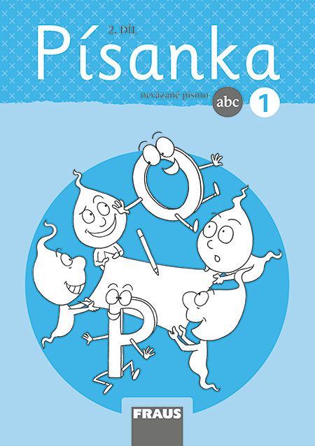 Český jazyk 1 – A/S metoda – písanka 2. díl – nevázané písmo