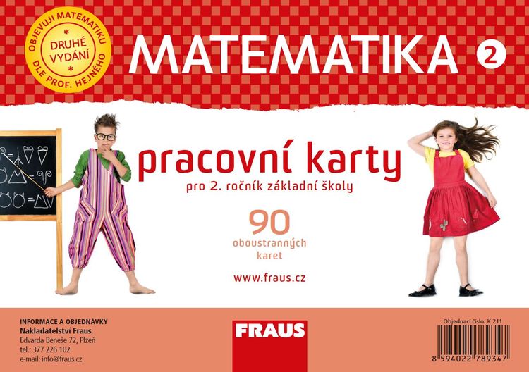 Pracovní karty k Matematice – metoda prof. Hejný – pro 2. ročník
