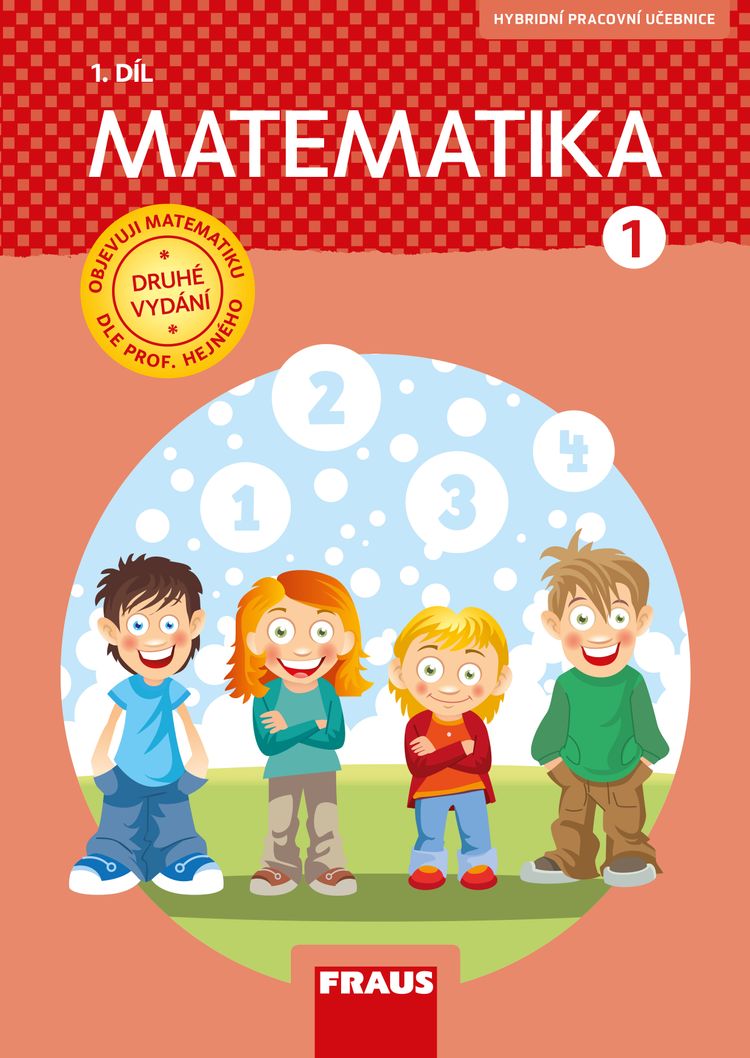 Matematika – metoda prof. Hejný 1 – hybridní pracovní učebnice 1. díl + sada příloh