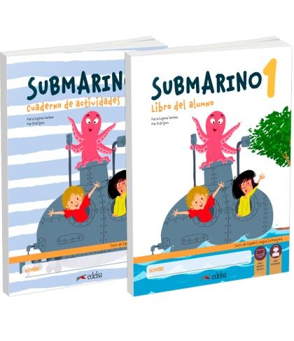 Submarino 1 – Libro del alumno + Cuaderno de actividades + MP3 descargable