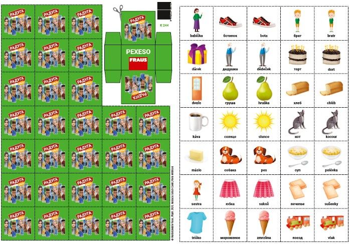 Raduga plus 1 (A1.1) – pexeso