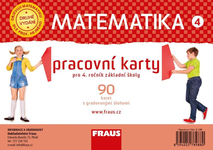 Pracovní karty k Matematice – metoda prof. Hejný – pro 4. ročník