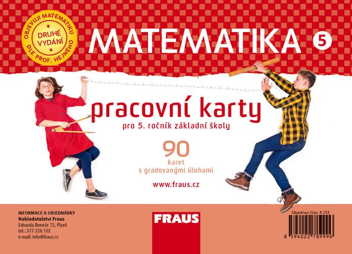 Pracovní karty k Matematice – metoda prof. Hejný – pro 5. ročník