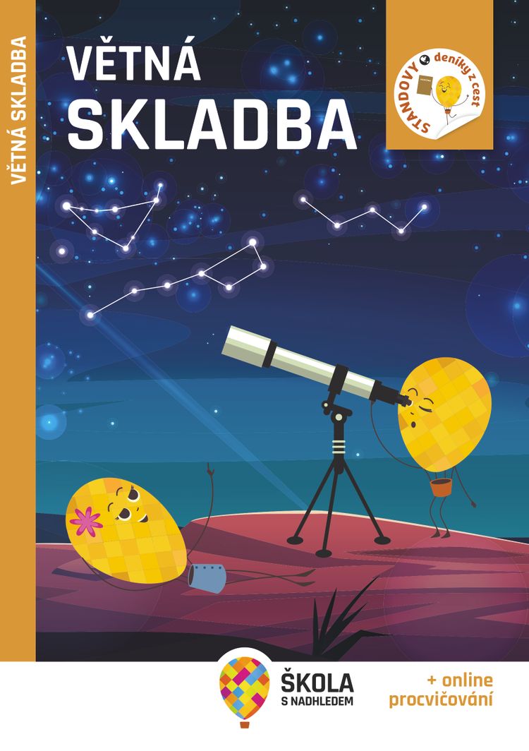 Standovy deníky z cest – Větná skladba + online procvičování Škola s nadhledem
