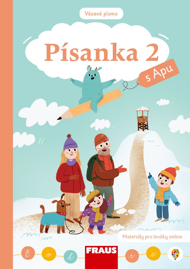 Písanka s APU – písanka 2. díl – vázané písmo