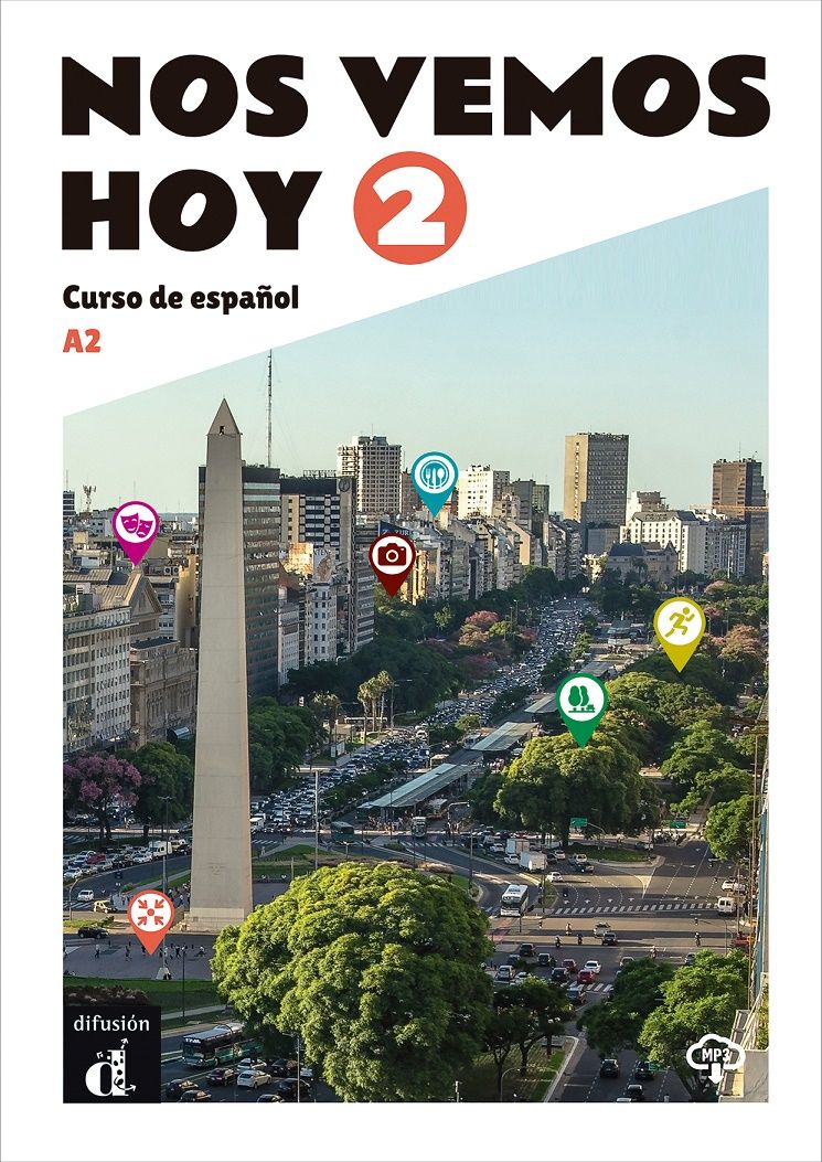 !Nos vemos! hoy 2 (A2) – Libro del alumno + MP3 descargable (monolingvní vydání)