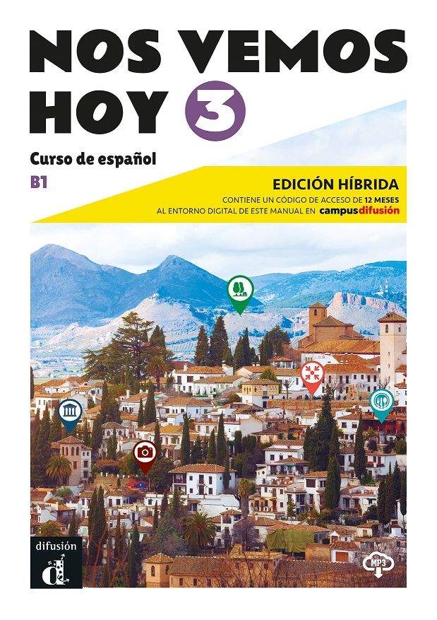!Nos vemos! hoy 3 (B1) – Edición híbrida Libro del alumno + Campus (12 meses)