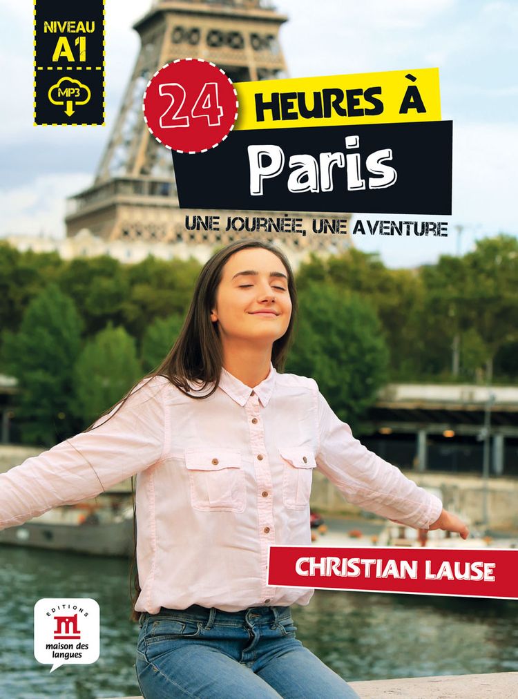 24 heures a Paris (A1) – Livre + MP3 téléchargeables