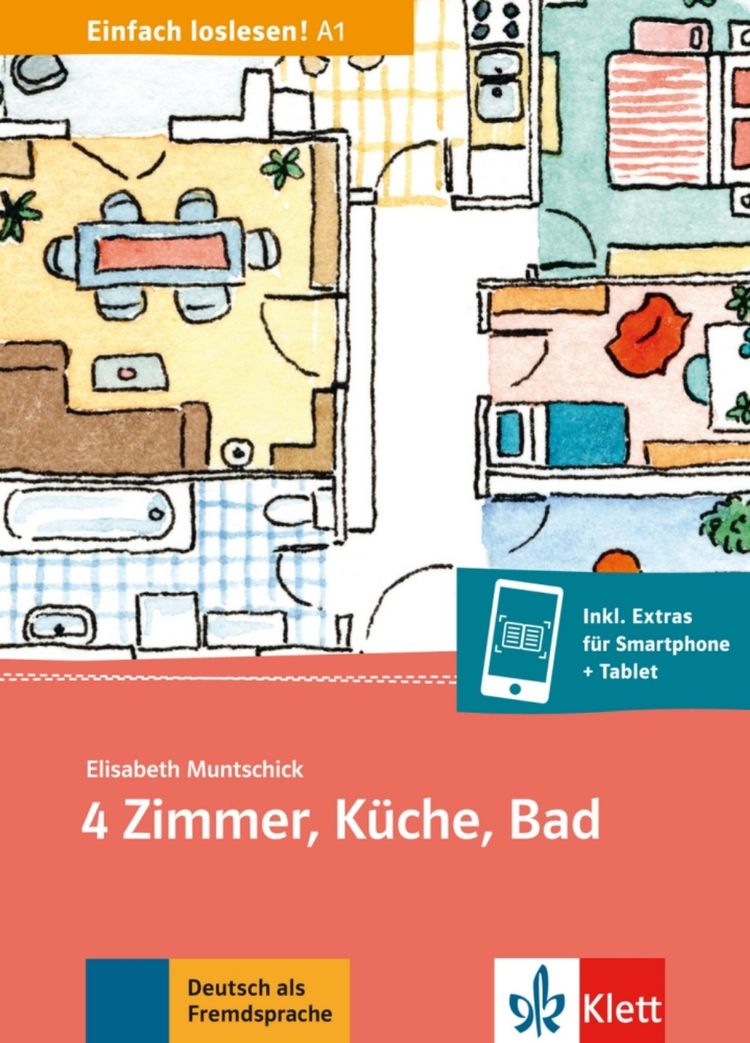 4 Zimmer, Küche, Bad (A1) – Buch + MP3 allango.net