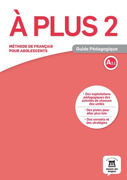 A plus! 2 (A2.1) – Guide pédagogique