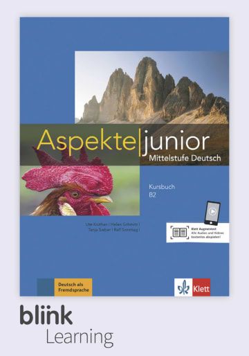 Aspekte junior B2  – Digitale BlinkLearning – Kursbuch – Unterrichtende