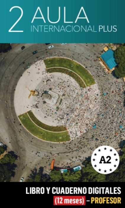 Aula internacional Plus 2 (A2) – Libro/Cuaderno digitales – Profesor (12 meses)