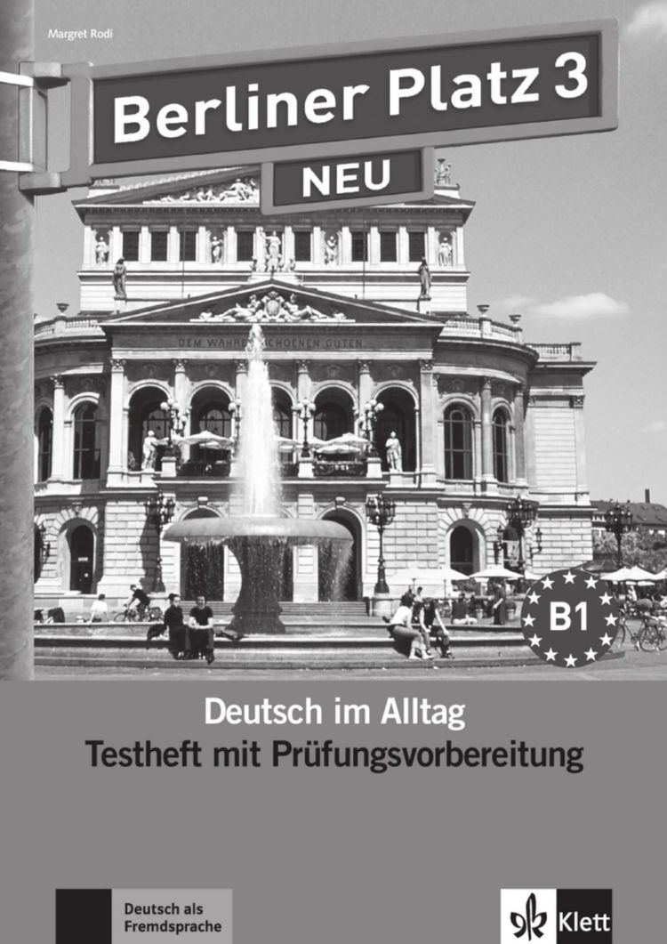 Berliner Platz neu 3 (B1) – Testheft + Audio CD