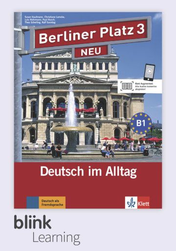 Berliner Platz neu B1 – Digitale BlinkLearning – Lehr./Arbeitsbuch – Unterrichtende