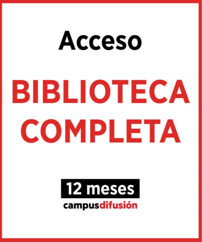 Biblioteca completa Campus Difusion – Profesor (12 meses)